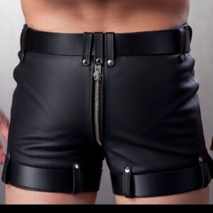 Men-Leather-Shorts-GL-9001