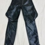 Leather Black bagi style cross 5 pokets